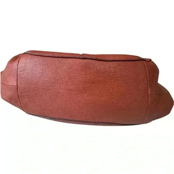 VINCE CAMUTO pebbled leather shoulder bag VV-BRANN-TO Moroccan clay - Picture 9 of 16